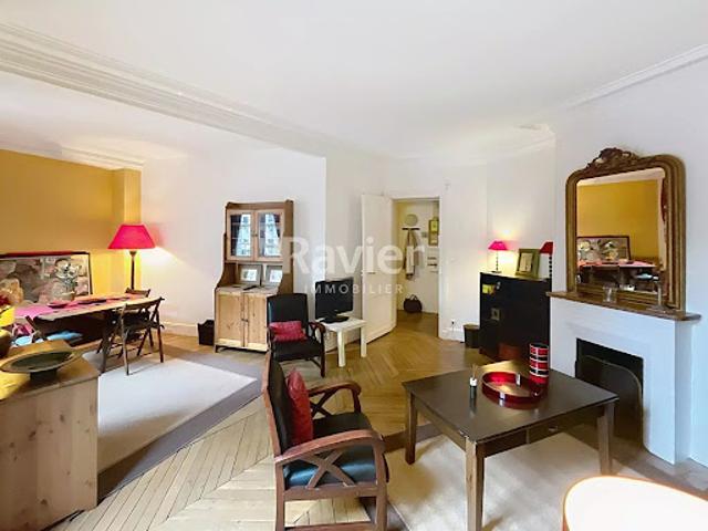 Vente Appartement 3 pièces 51.07 m2 Paris 17ème