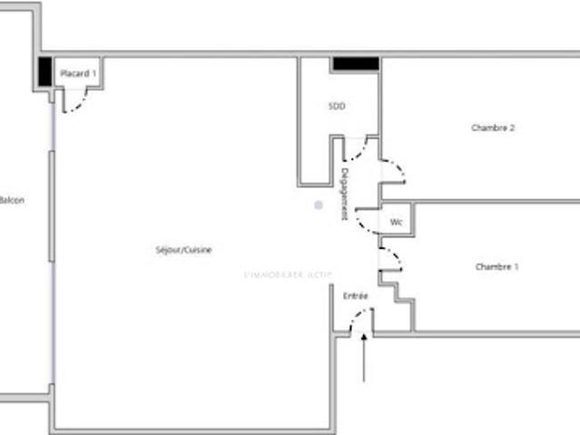 Vente Appartement 3 pièces 52 m2 Bernay