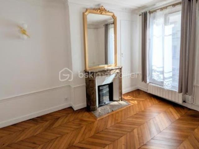 Vente Appartement 3 pièces 57.63 m2 Paris 17ème