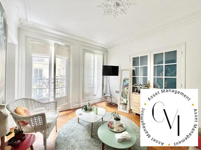 Vente Appartement 3 pièces 57.02 m2 Paris 17ème