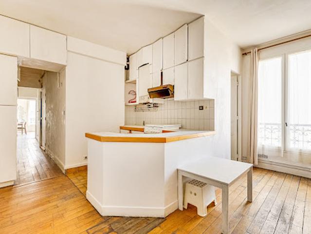 Vente Appartement 3 pièces 57 m2 Paris 18ème