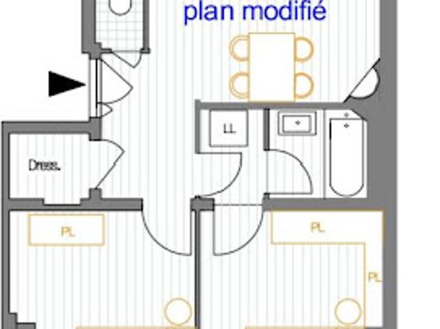 Vente Appartement 3 pièces 57 m2 Paris 20ème