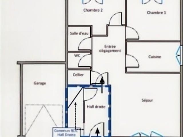 Vente Appartement 3 pièces 56 m2 Saint Génis des Fontaines