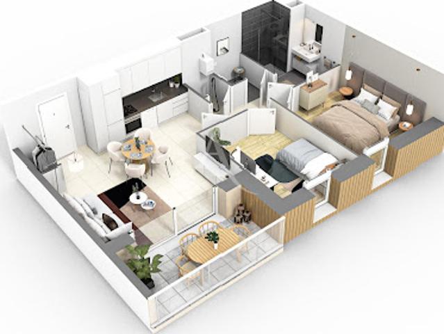 Vente Appartement 3 pièces 56.3 m2 Saint Hilaire de Riez