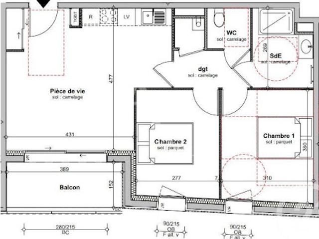 Vente Appartement 3 pièces 56.3 m2 Saint Hilaire de Riez