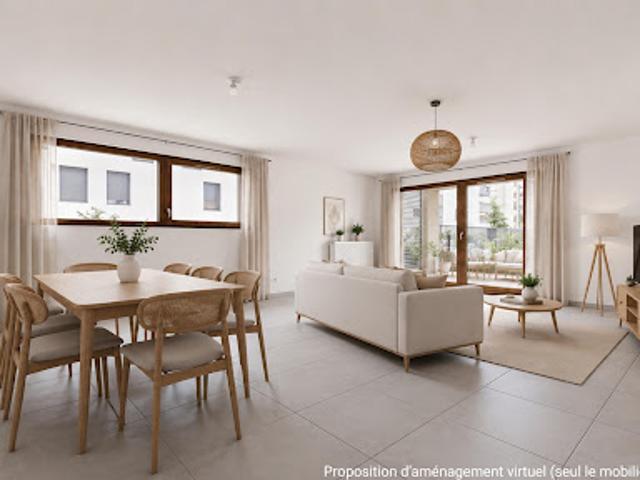 Vente Appartement 3 pièces 58.83 m2 Saint Priest