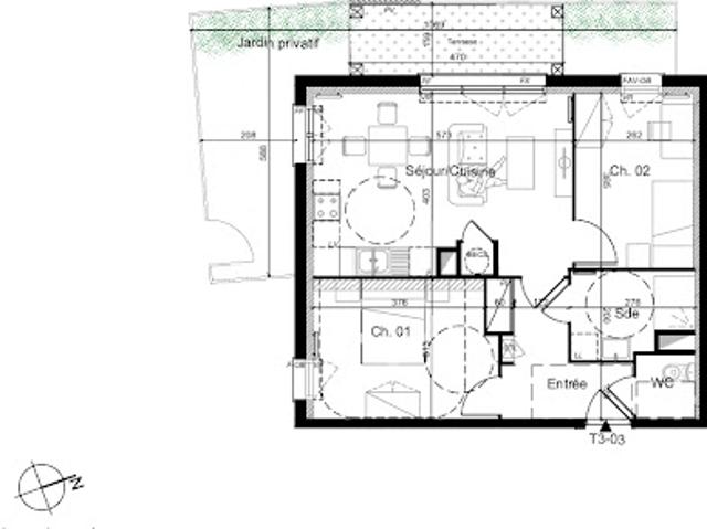 Vente Appartement 3 pièces 58 m2 Amiens
