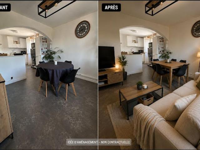 Vente Appartement 3 pièces 58 m2 Saulcy sur Meurthe