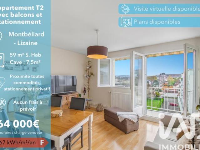 Vente Appartement 3 pièces