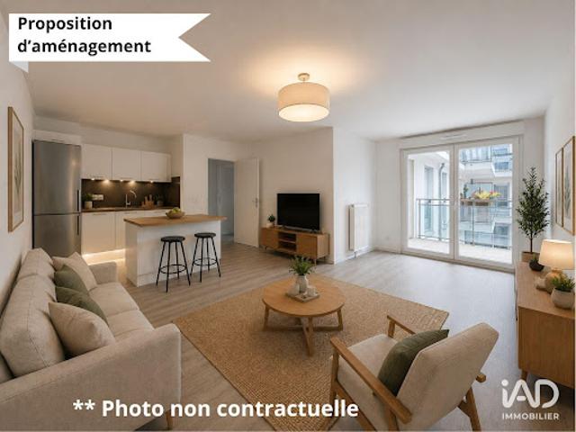 Vente Appartement 3 pièces 59 m2 Gretz Armainvilliers