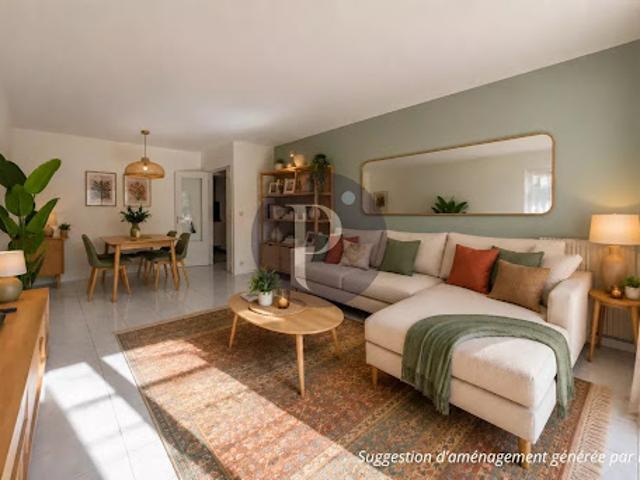Vente Appartement 3 pièces 63.82 m2 Gentilly
