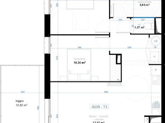 Vente Appartement 3 pièces 63 m2 Narbonne