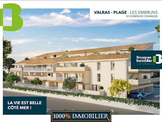 Vente Appartement 3 pièces 63.1 m2 Valras Plage