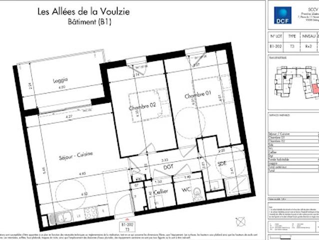 Vente Appartement 3 pièces 63 m2 Provins