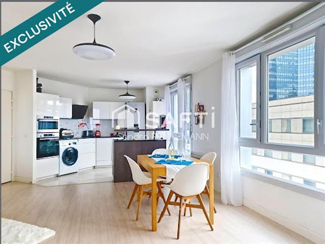 Vente Appartement 3 pièces 63 m2 Puteaux
