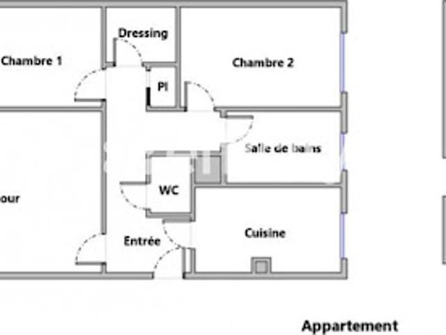 Vente Appartement 3 pièces 60.68 m2 Gagny