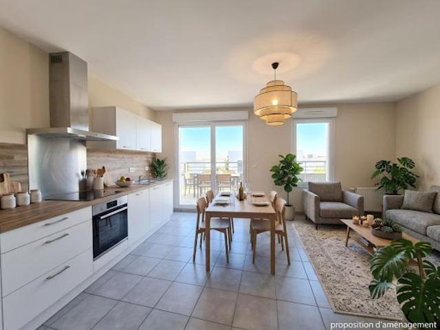 Vente Appartement 3 pièces 60.56 m2 Venissieux