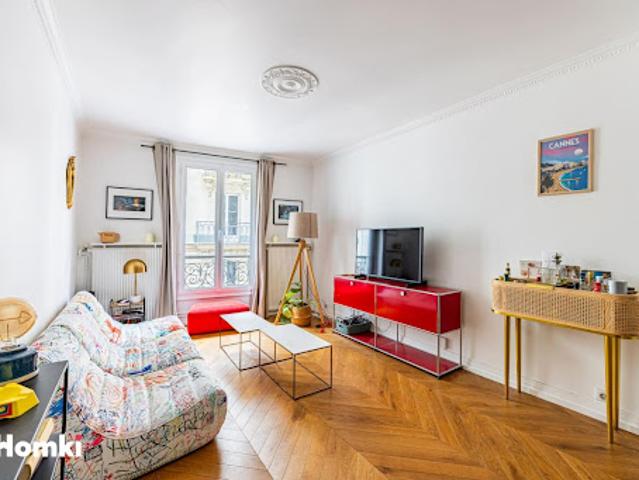 Vente Appartement 3 pièces 60 m2 Paris 17ème