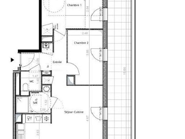 Vente Appartement 3 pièces 60 m2 Pontchâteau
