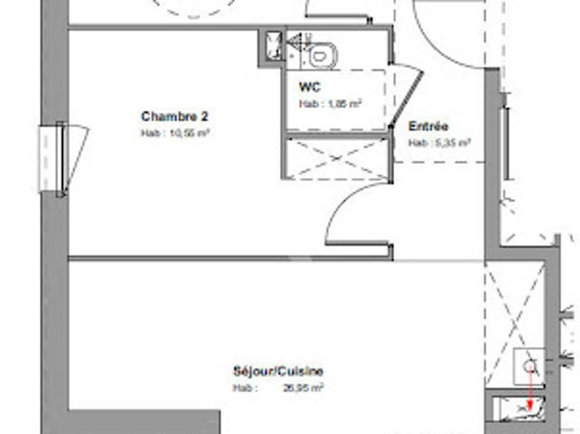 Vente Appartement 3 pièces 61.6 m2 Saint Jean de Monts