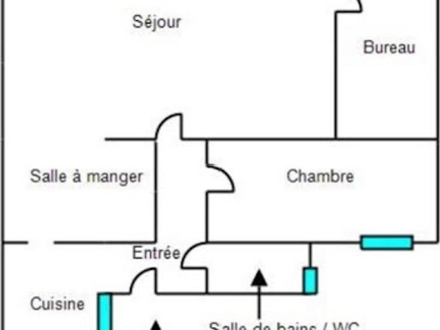 Vente Appartement 3 pièces 61.85 m2 Perpignan