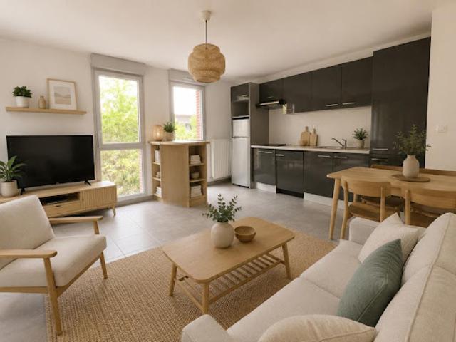 Vente Appartement 3 pièces 61.37 m2 Castanet Tolosan