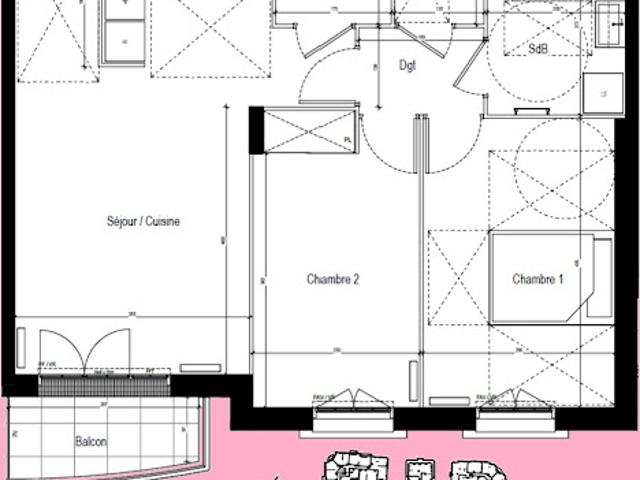 Vente Appartement 3 pièces 61 m2 Bezons
