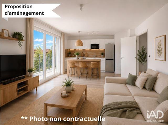 Vente Appartement 3 pièces 61 m2 Gretz Armainvilliers