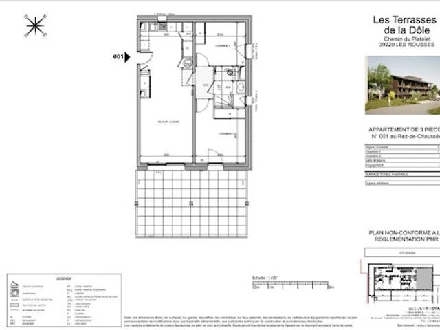 Vente Appartement 3 pièces 61 m2 Les Rousses