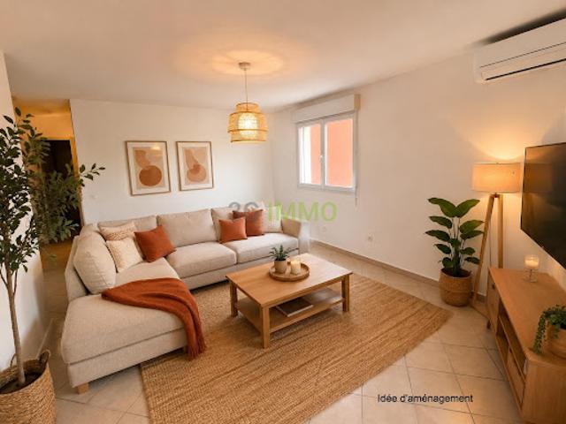 Vente Appartement 3 pièces 62.56 m2 Saint Mathieu de Tréviers