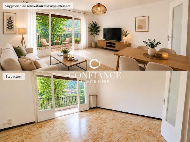 Vente Appartement 3 pièces 62.77 m2 Contes