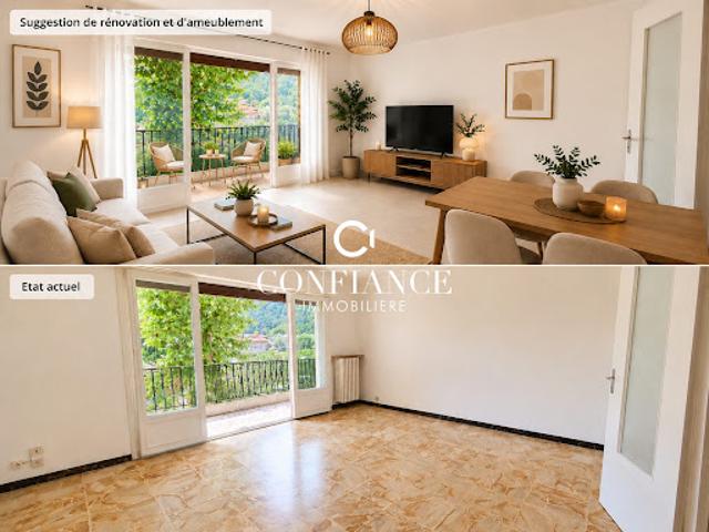 Vente Appartement 3 pièces 62.77 m2 Contes
