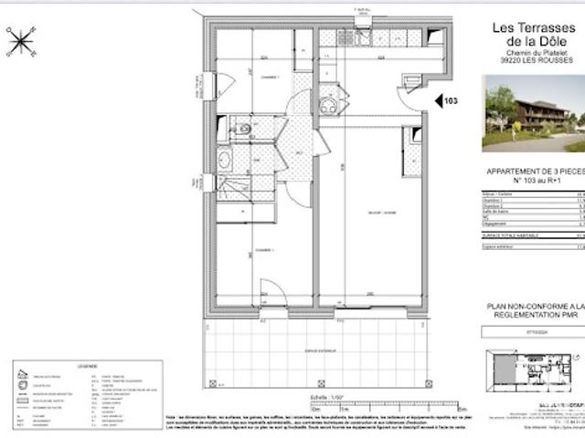 Vente Appartement 3 pièces 62 m2 Les Rousses