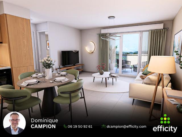 Vente Appartement 3 pièces 67.73 m2 Domene