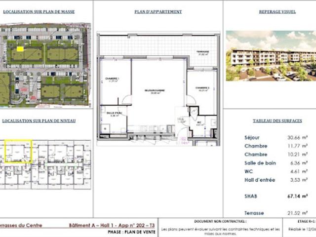 Vente Appartement 3 pièces 67.14 m2 Venzolasca