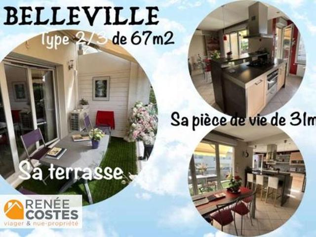 Vente Appartement 3 pièces 67 m2 Belleville