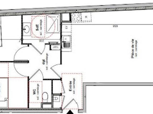 Vente Appartement 3 pièces 64.7 m2 Saint Hilaire de Riez
