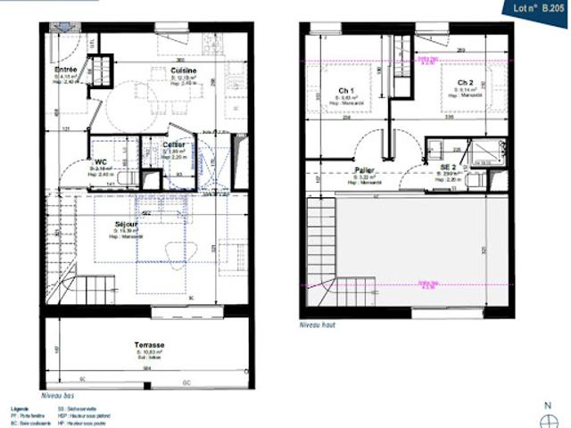 Vente Appartement 3 pièces 64.88 m2 La Rochelle