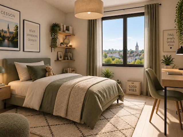 Vente Appartement 3 pièces 65 m2 Cesson
