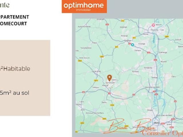 Vente Appartement 3 pièces 65 m2 Homécourt