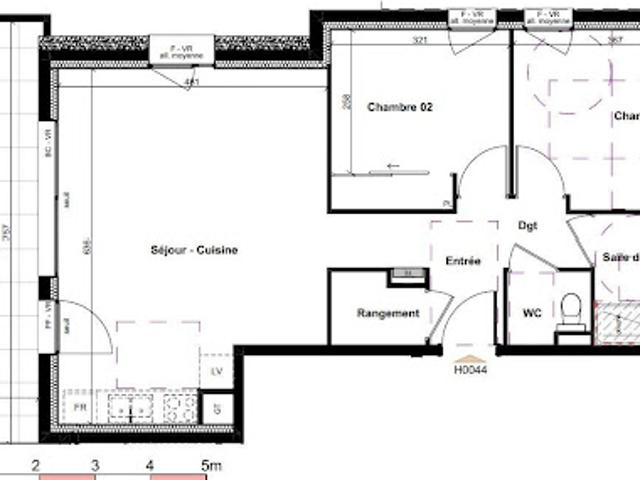 Vente Appartement 3 pièces 65 m2 Meylan