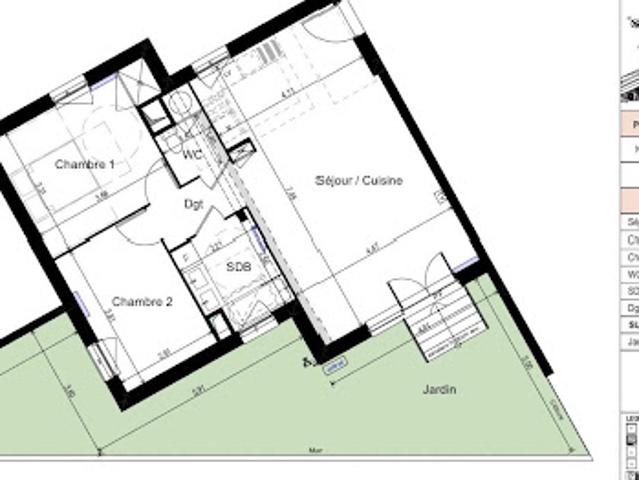 Vente Appartement 3 pièces 65 m2 Paulhan