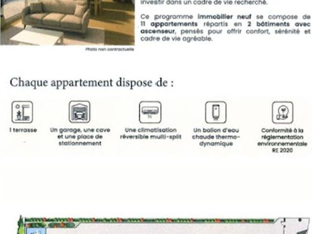Vente Appartement 3 pièces 65 m2 Sainte marie la mer