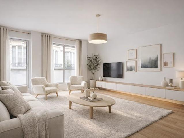 Vente Appartement 3 pièces 66.09 m2 Paris 3ème