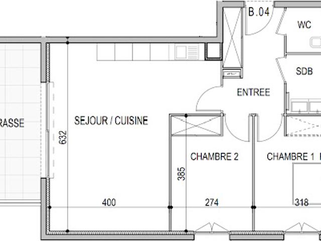 Vente Appartement 3 pièces 66 m2 Ajaccio