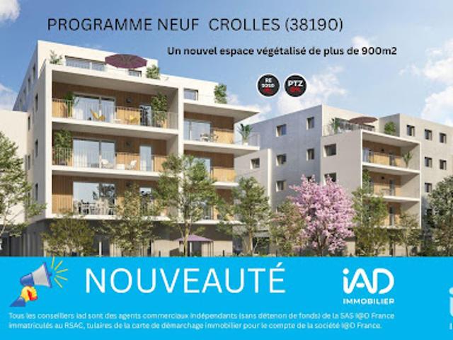 Vente Appartement 3 pièces 66 m2 Crolles