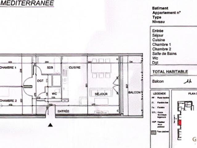 Vente Appartement 3 pièces 66 m2 Marseille 2ème