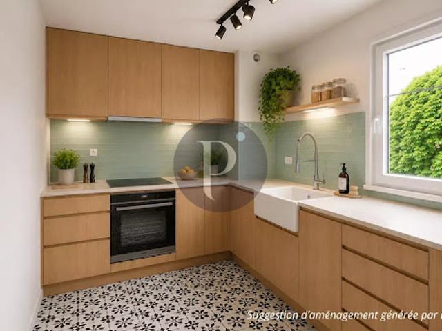 Vente Appartement 3 pièces 68.33 m2 Gentilly