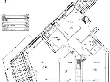 Vente Appartement 3 pièces 68 m2 Romainville