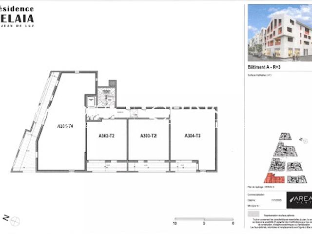 Vente Appartement 3 pièces 69.52 m2 Saint Jean de Luz